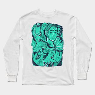 Coastal Ballerina Long Sleeve T-Shirt